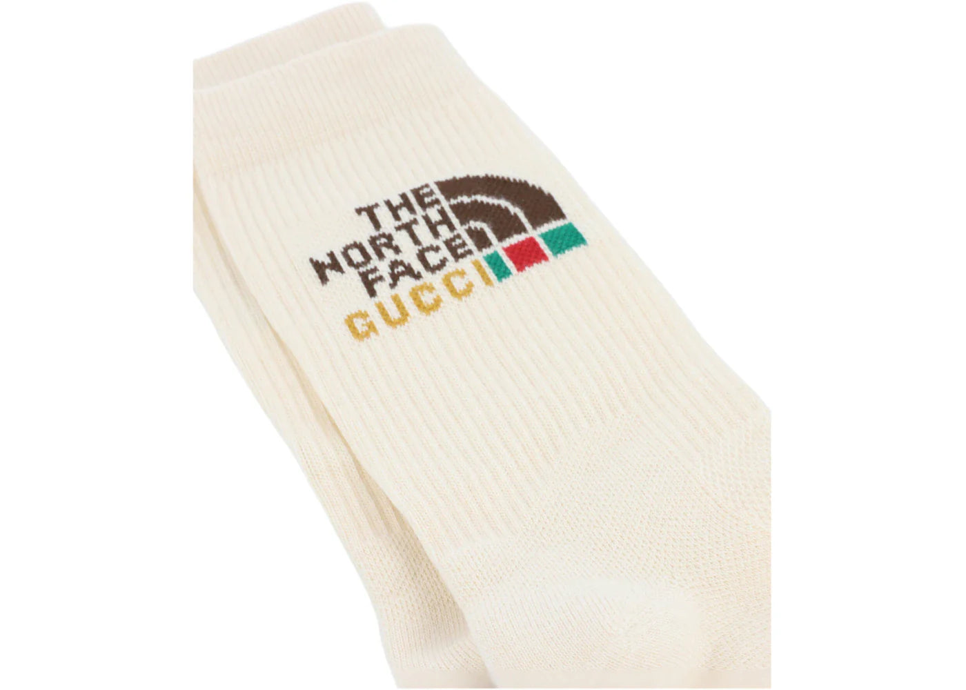 Gucci x The North Face Crew Socks Cream