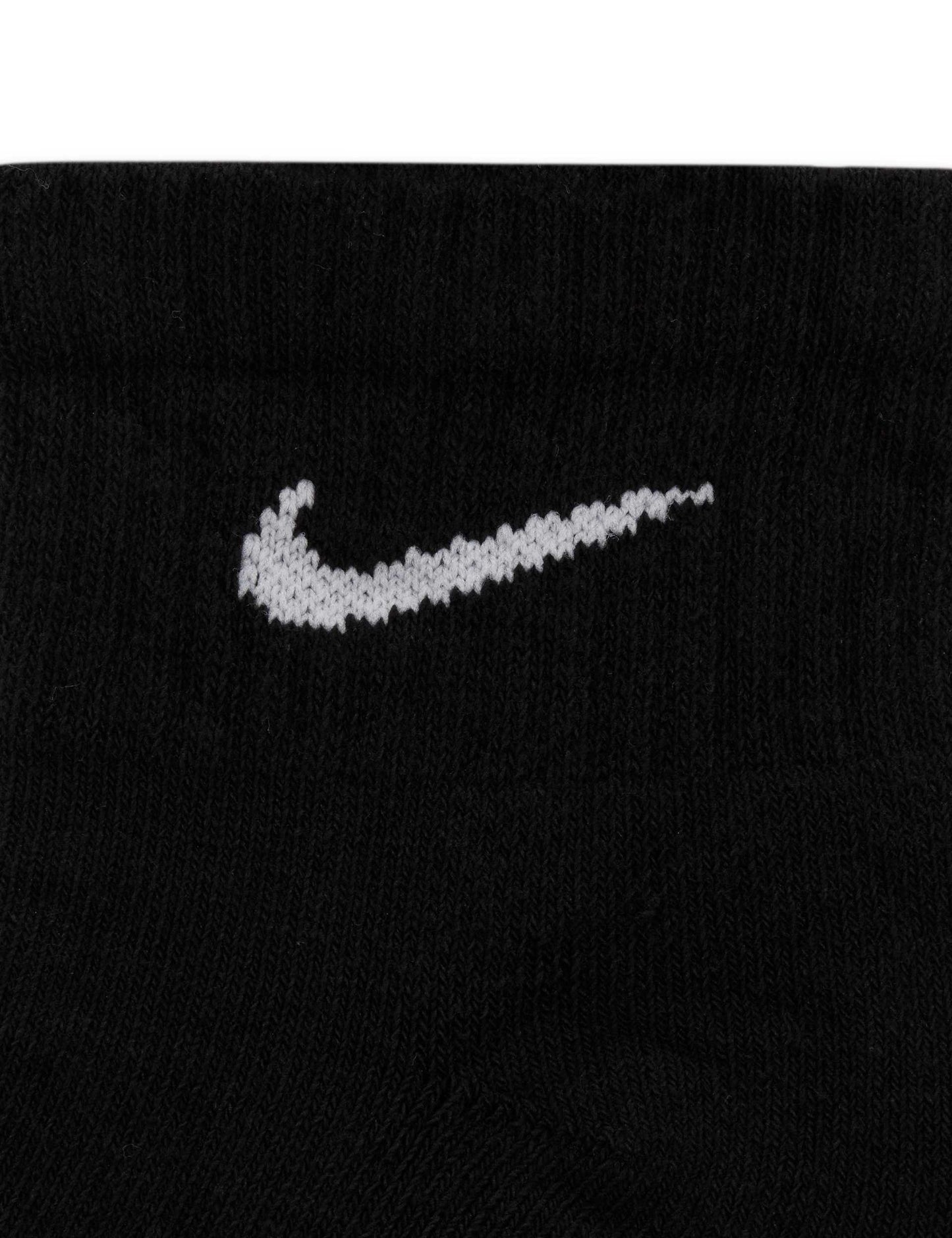 Everyday Cushioned Training Ankle Socks (6 Pairs) - Black/White