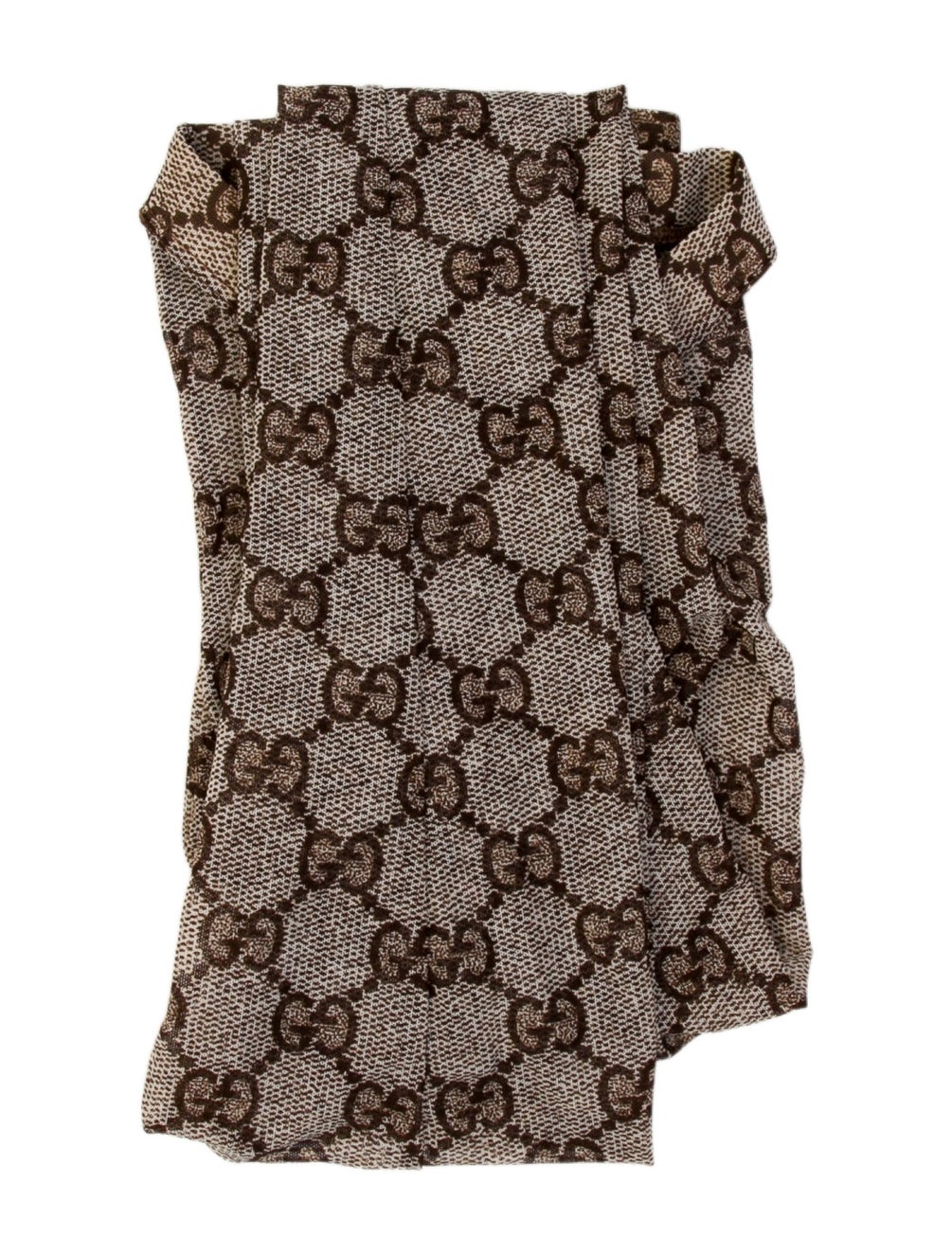 Gucci Beige Multicolor GG Monogram Women's Hosiery S sz