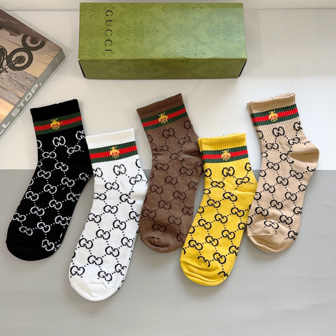 5-Pair Comfort Socks Set (1 BOX)-17