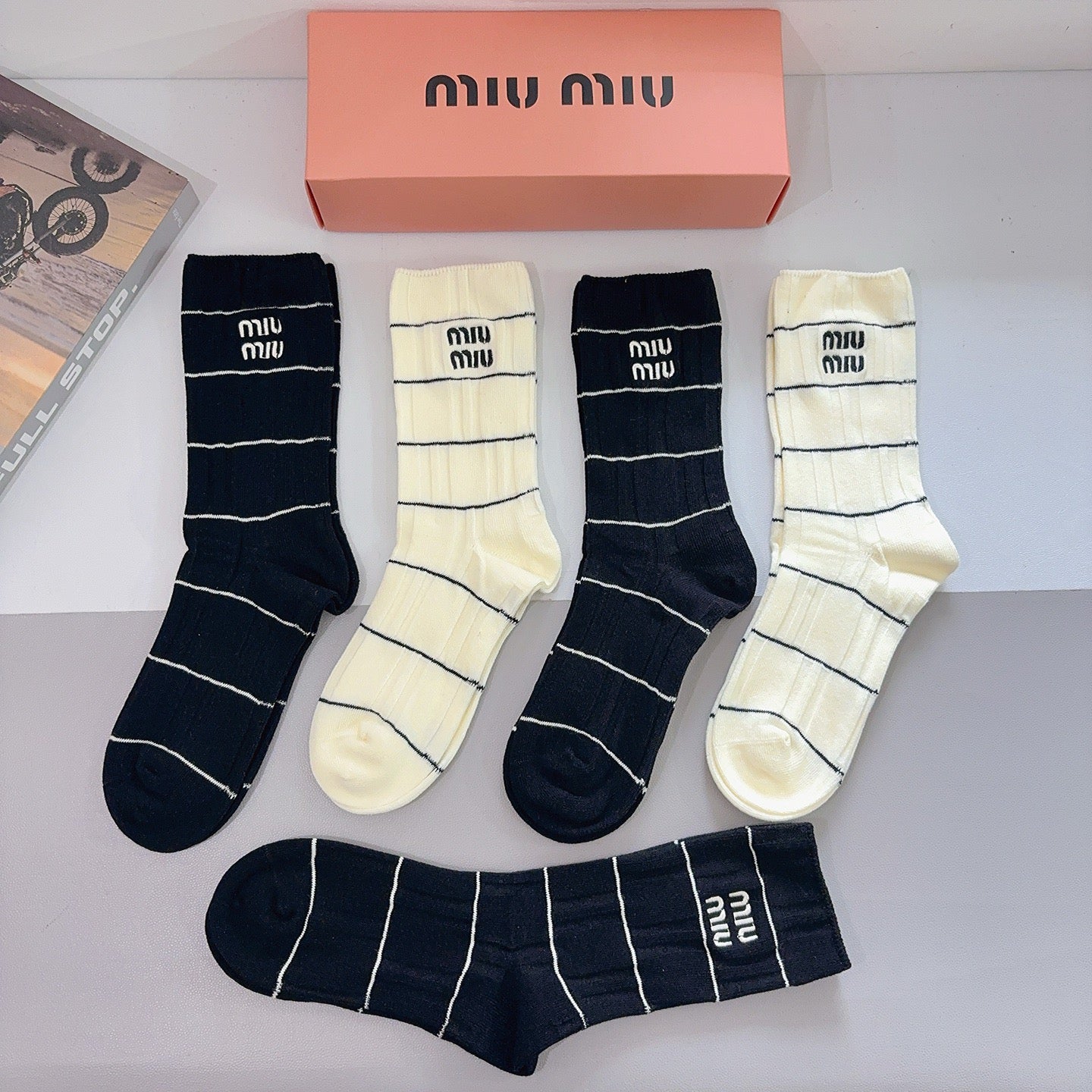 5-Pair Comfort Socks Set (1 BOX)-95