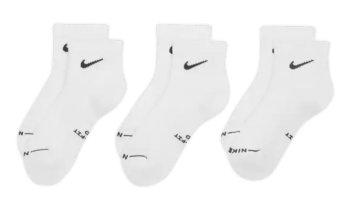 Everyday Elevated Ankle Socks (3 Pairs) "White" HQ8030 901