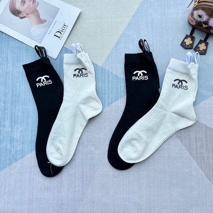 CHANEL LOW-CUT SOCKS 420750 (1 BOX )