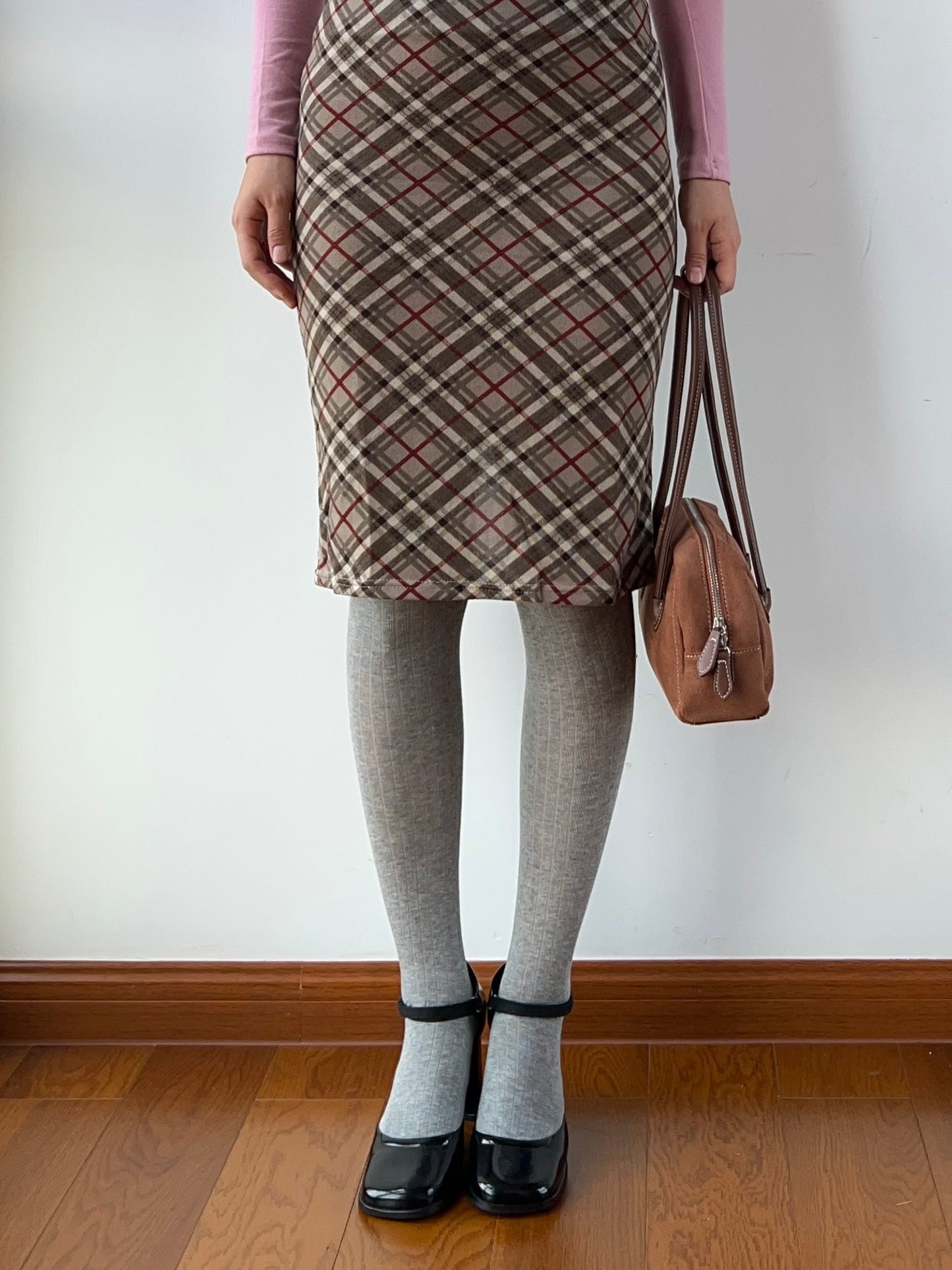 Light Grey Cotton Tights