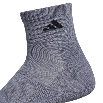 adidas Men's Athletic Cushioned 6-Pack Quarter Sock