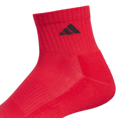 adidas Men's Athletic Cushioned 6-Pack Quarter Sock