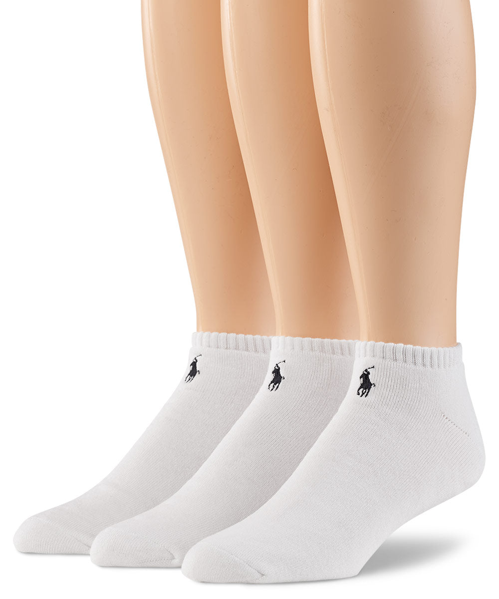 Polo Ralph Lauren Low Cut Athletic Socks (3-Pack)