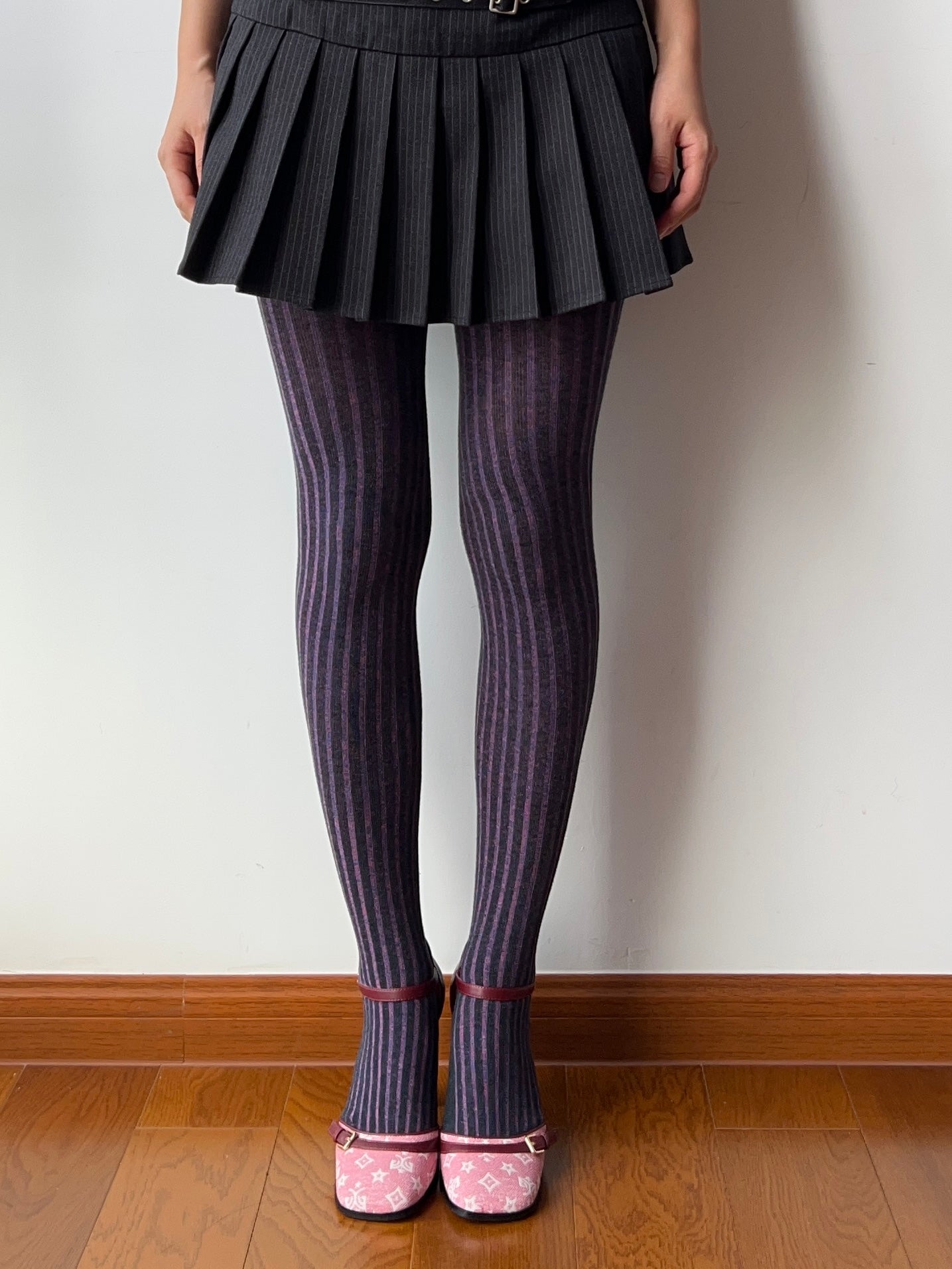 Purple Thick Tights
