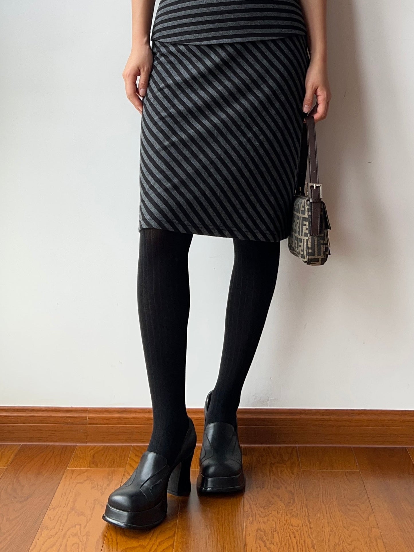 Black Cotton Tights