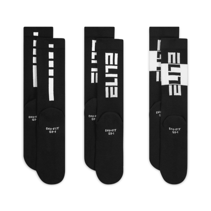 Unisex Nike Elite Crew Kids Socks