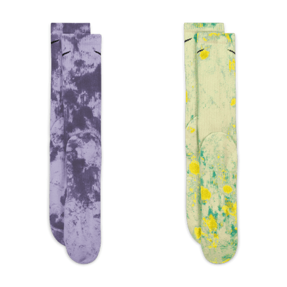 Nike Dri-FIT Everyday Plus Color Splash Cushioned Crew Socks "Unisex"