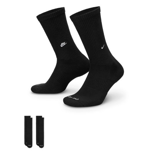 Nike Everyday Cushioned Crew Socks (2 Pairs) "Unisex"