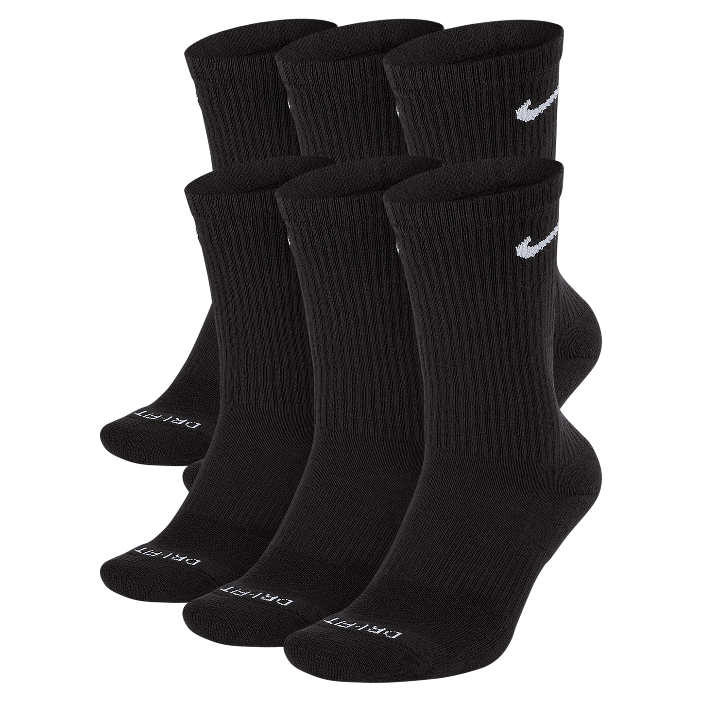 Nike Everyday Plus Cushioned Training Crew Socks (6 Pairs)