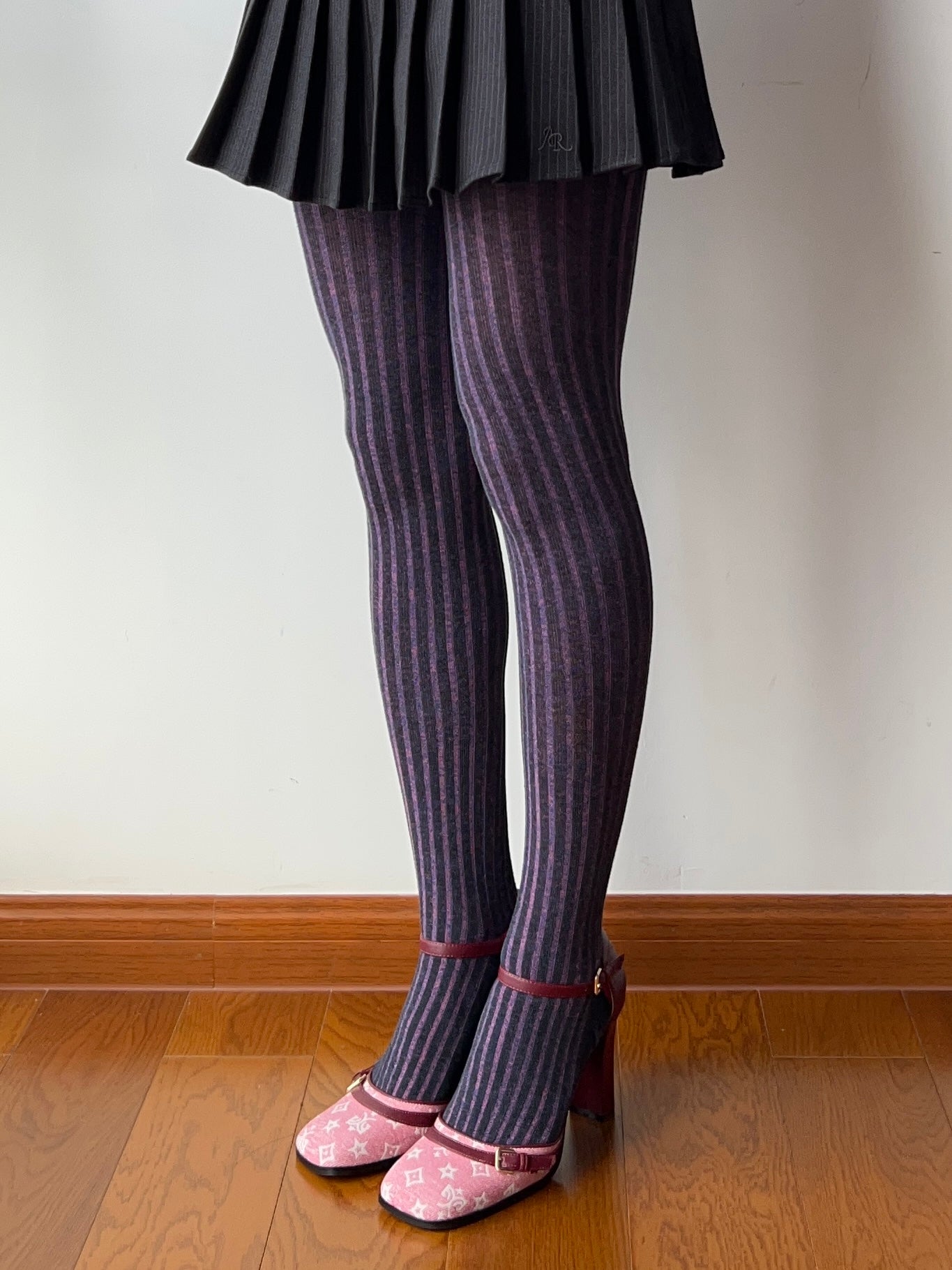 Purple Thick Tights
