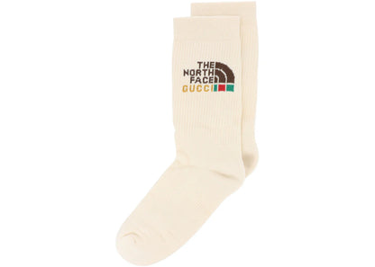 Gucci x The North Face Crew Socks Cream