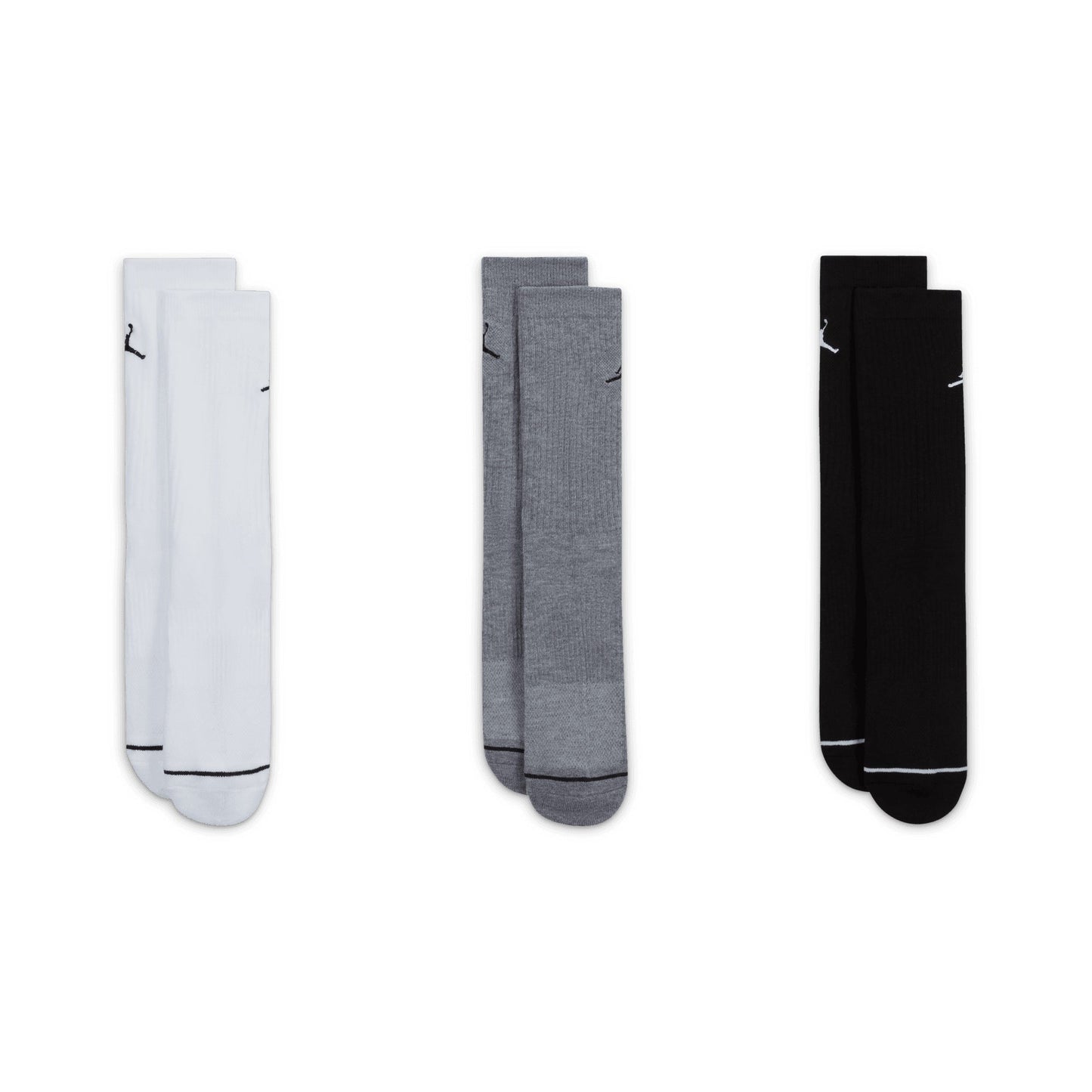 Nike Jordan Everyday Crew Socks - 3 Pack