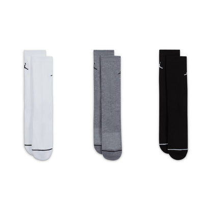 Nike Jordan Everyday Crew Socks - 3 Pack