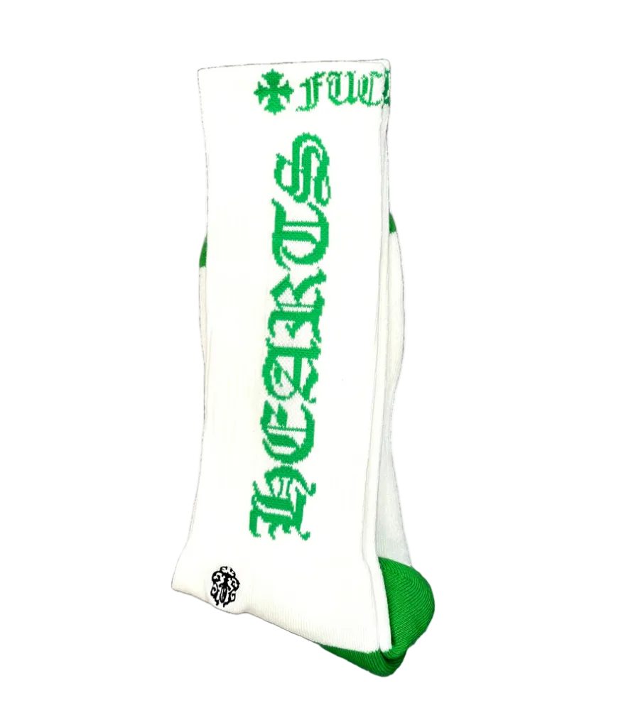 CH Socks White/Green