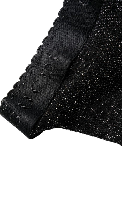 GG Lurex Detailed Knitted Tights