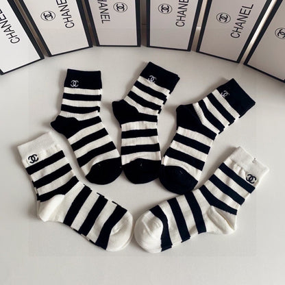 CHANEL LOW-CUT SOCKS 425654( 1 BOX )