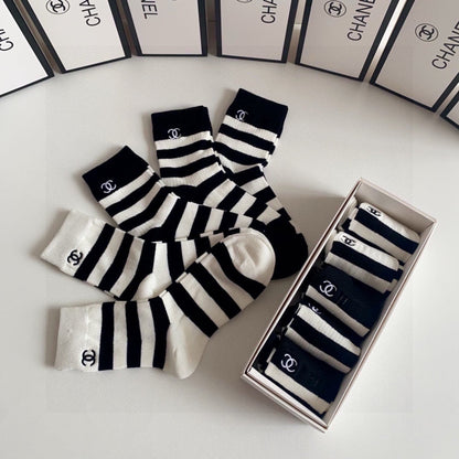 CHANEL LOW-CUT SOCKS 425654( 1 BOX )