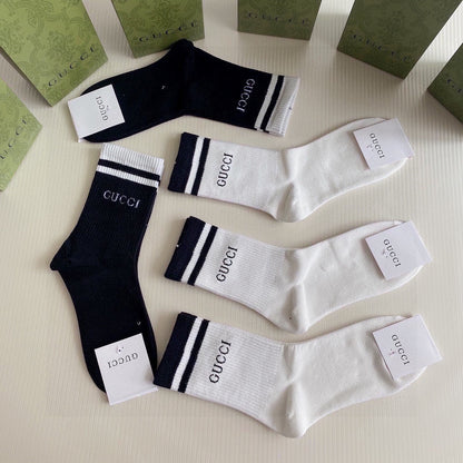 GUCCI CREW SOCKS 427612 (1 BOX)