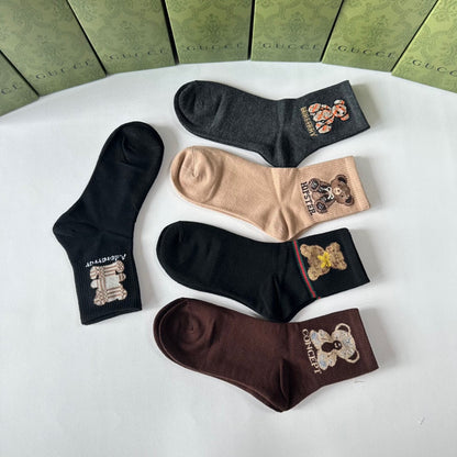 GUCCI LOW-CUT SOCKS 427614 (1 BOX)