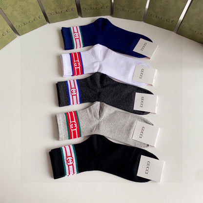 GUCCI LOW-CUT SOCKS 427586 (1 BOX)