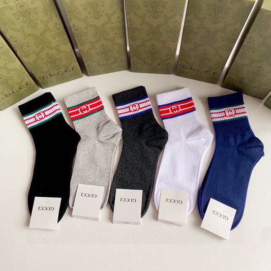 GUCCI LOW-CUT SOCKS 427586 (1 BOX)