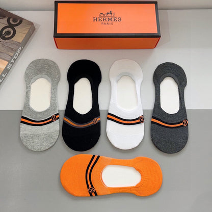 HERMES FLAT SOCKS 416146 (1 BOX)