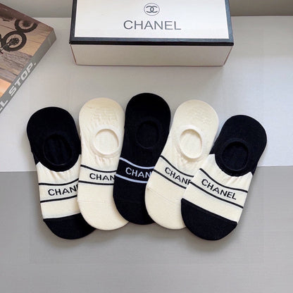 CHANEL FLAT SOCKS 417515 (1 BOX )
