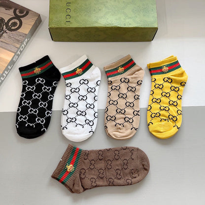 GUCCI ANKLE SOCKS 427636 (1 BOX)