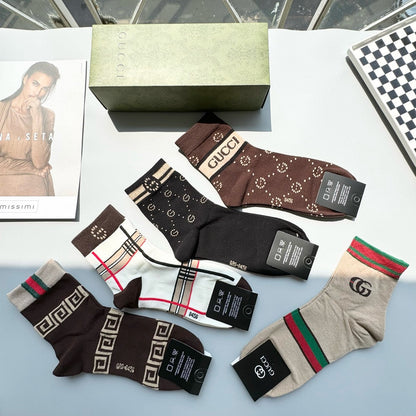 GUCCI LOW-CUT SOCKS 423902 (1 BOX)