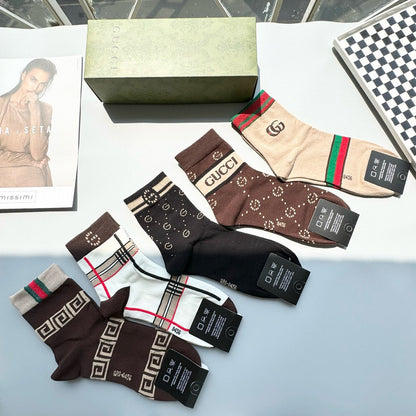 GUCCI LOW-CUT SOCKS 423902 (1 BOX)