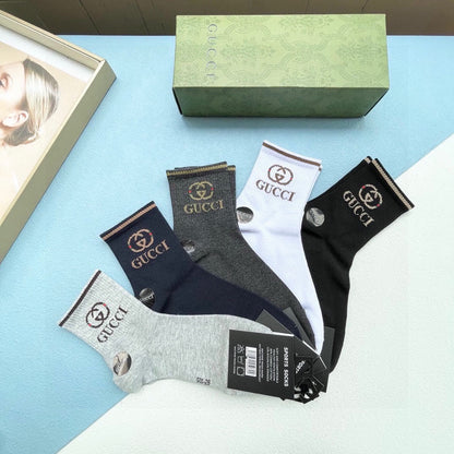 GUCCI CREW SOCKS 425534 (1 BOX)