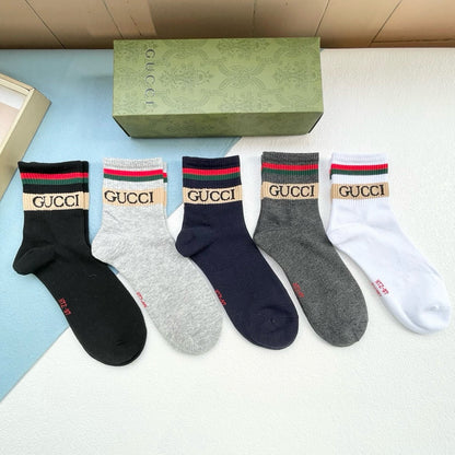 GUCCI LOW-CUT SOCKS 425539 (1 BOX)
