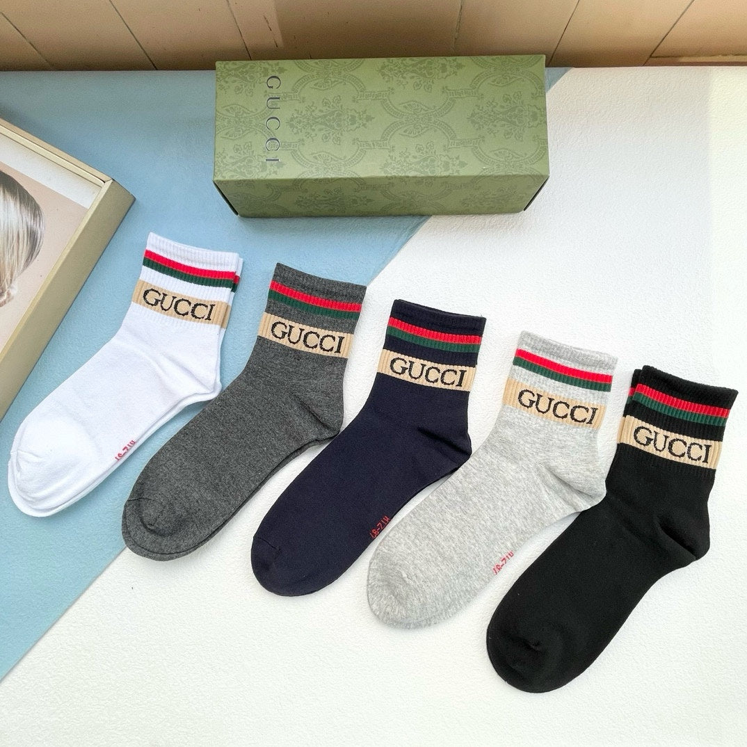 GUCCI LOW-CUT SOCKS 425539 (1 BOX)