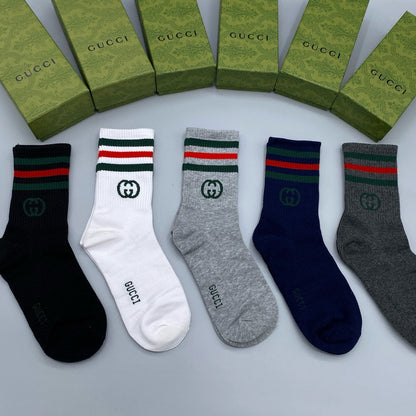 GUCCI LOW-CUT SOCKS 425542 (1 BOX)