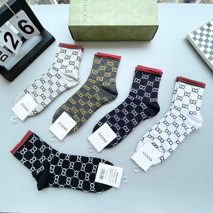 GUCCI LOW-CUT SOCKS 427540 (1 BOX)