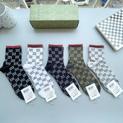GUCCI LOW-CUT SOCKS 427540 (1 BOX)