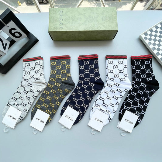 GUCCI LOW-CUT SOCKS 427540 (1 BOX)