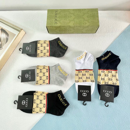 GUCCI ANKLE SOCKS 427549 (1 BOX)