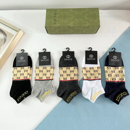 GUCCI ANKLE SOCKS 427549 (1 BOX)