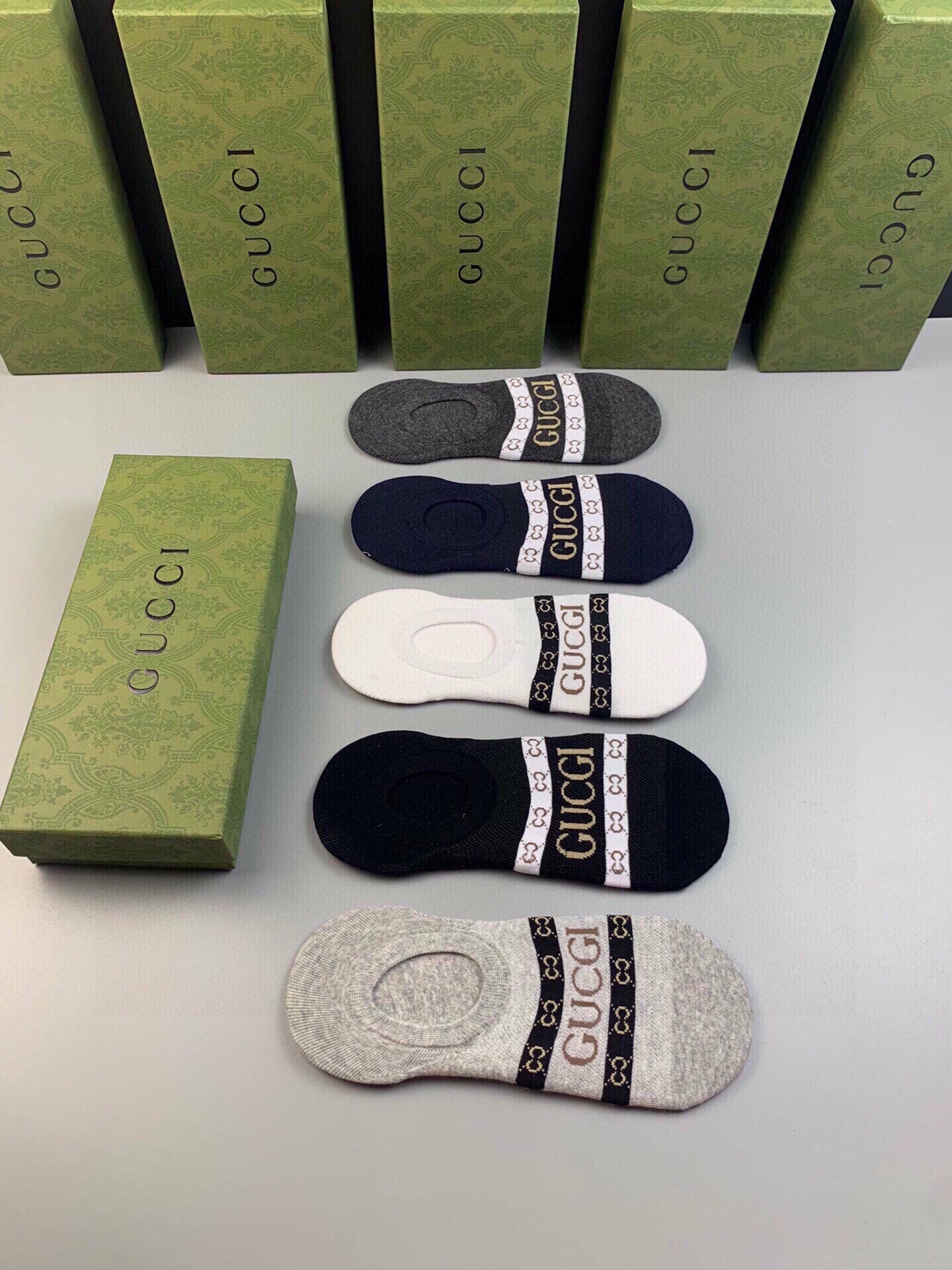 GUCCI FLAT SOCKS 427656 (1 BOX)
