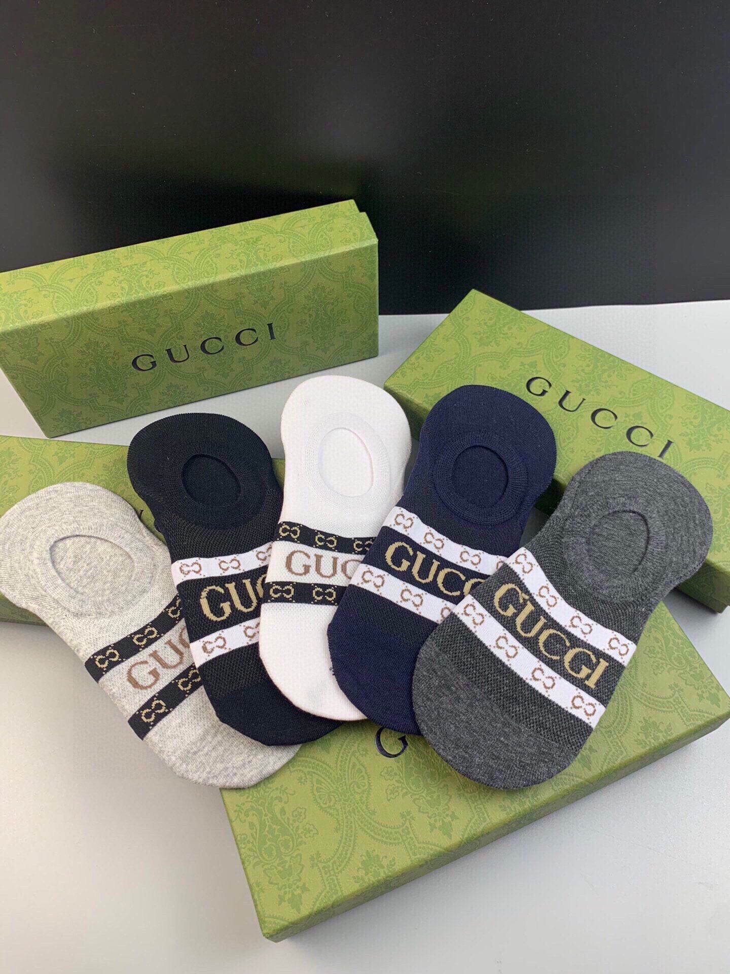 GUCCI FLAT SOCKS 427656 (1 BOX)