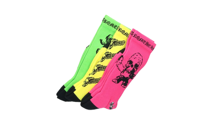 Foti Socks (3Pack) "Neon Mix" CHRM0227