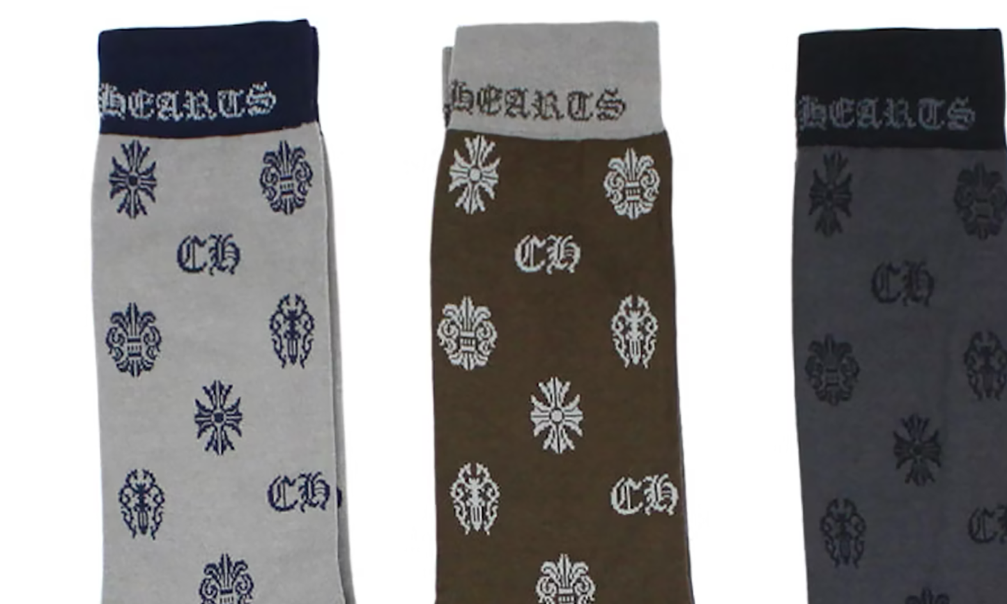 Multi Logo Socks "Multi - 3 Pack" CHRM0271