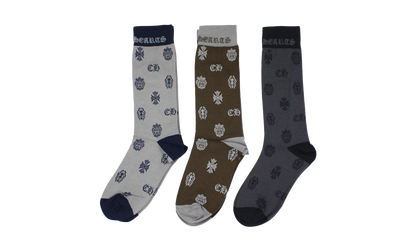 Multi Logo Socks "Multi - 3 Pack" CHRM0271