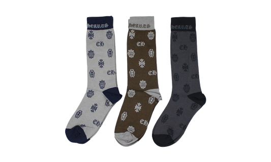 Multi Logo Socks "Multi - 3 Pack" CHRM0271