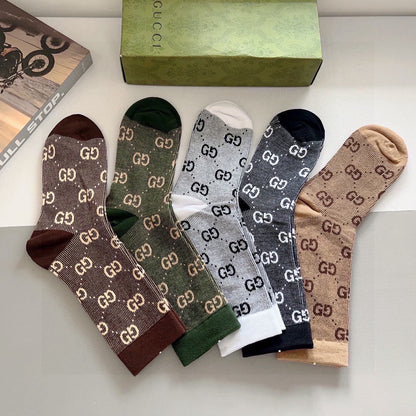 5-Pair Comfort Socks Set (1 BOX)-11